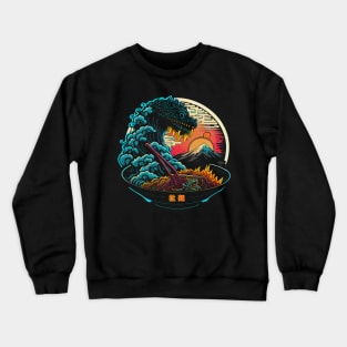 Ramen Gojira Crewneck Sweatshirt